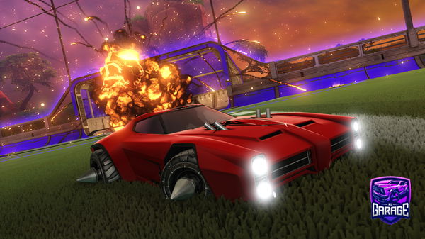 A Rocket League car design from TheForestGreenDino