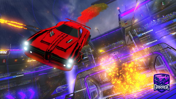 A Rocket League car design from 3k1n6