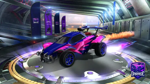 A Rocket League car design from FrozenAdmiration