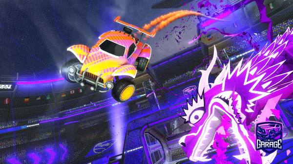 A Rocket League car design from Not_Miles