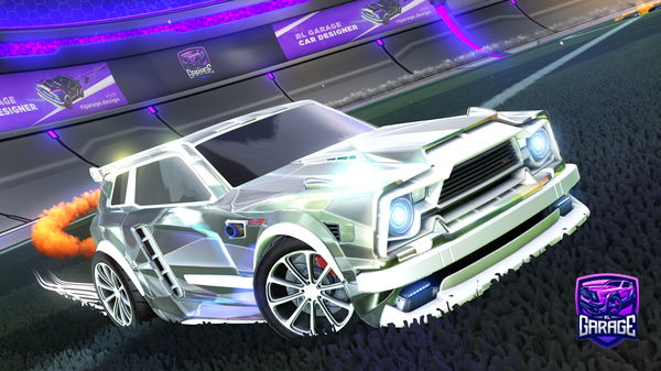 A Rocket League car design from Not_Umbxrto