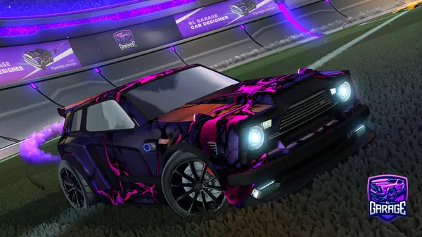A Rocket League car design from BtoXXXX