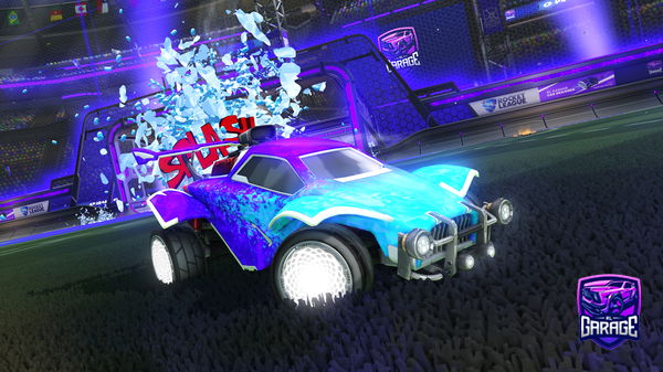 A Rocket League car design from CvacEthanTheGOAT