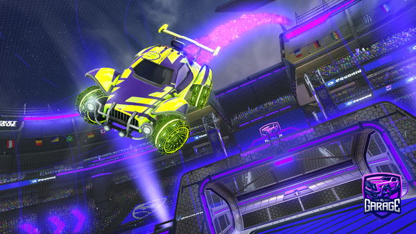 A Rocket League car design from FireHDFX
