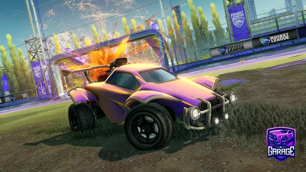 A Rocket League car design from Szajkowski