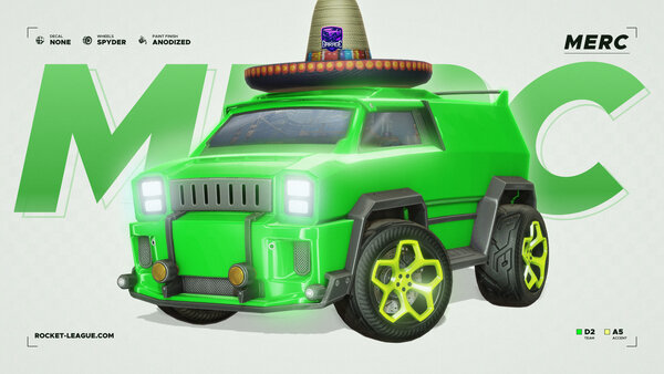 A Rocket League car design from obadh2005