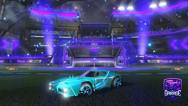 A Rocket League car design from footy988