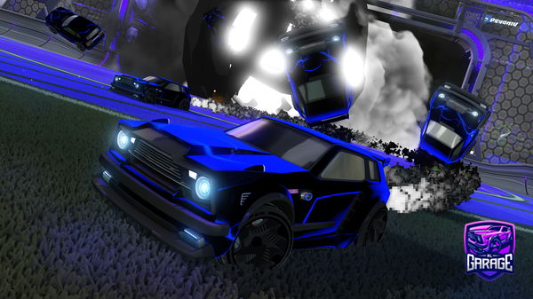 A Rocket League car design from AsapZone