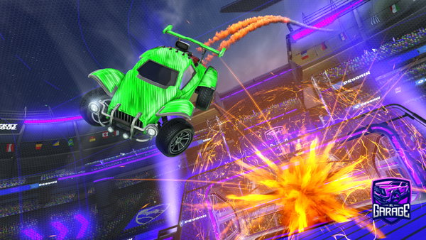 A Rocket League car design from MFG-alex_w