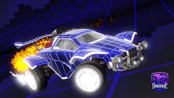 A Rocket League car design from AsphaltSportRL