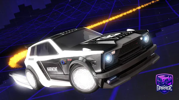 A Rocket League car design from sp4rkzz