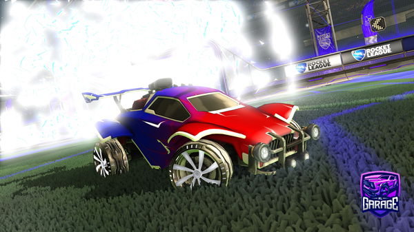 A Rocket League car design from Marvin1XD