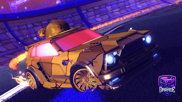 A Rocket League car design from federck