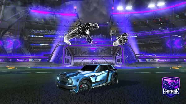 A Rocket League car design from P4nd4393