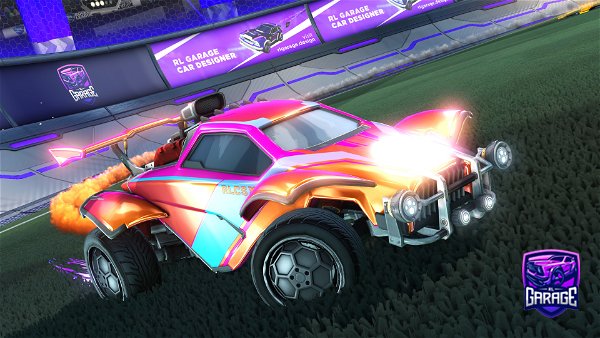 A Rocket League car design from Norwth