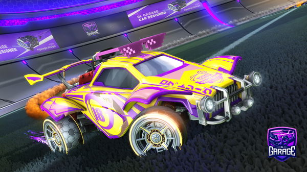 A Rocket League car design from itz_Slxsher