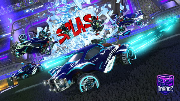 A Rocket League car design from OfficialCod128