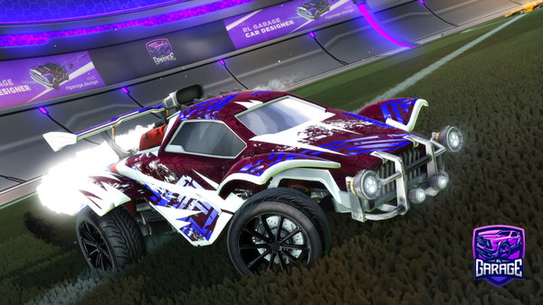 A Rocket League car design from Splshy