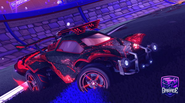 A Rocket League car design from abspielen