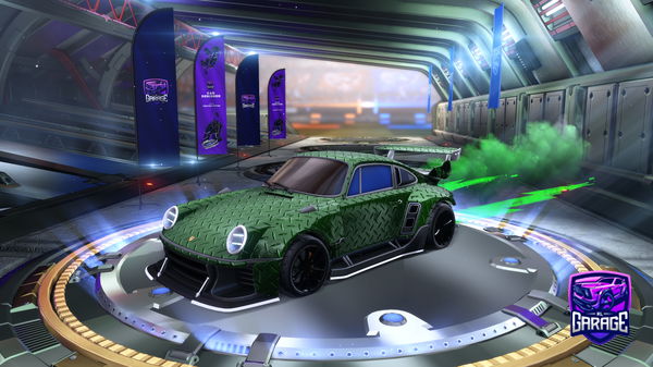 A Rocket League car design from Mcfinzone