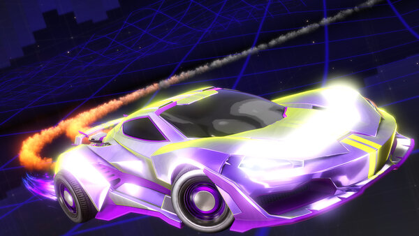 A Rocket League car design from Ghostsword11