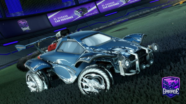 A Rocket League car design from njlock13