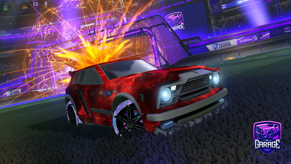 A Rocket League car design from PeteyE