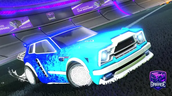 A Rocket League car design from lucxs109