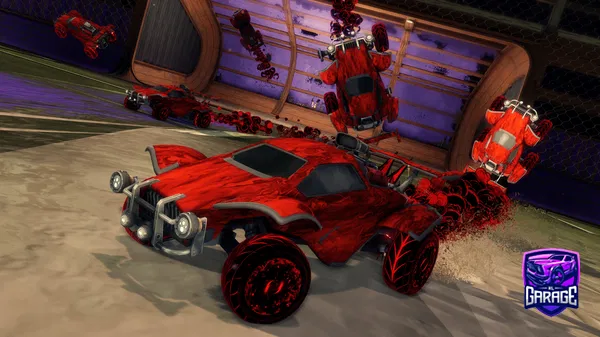 A Rocket League car design from Sylix23