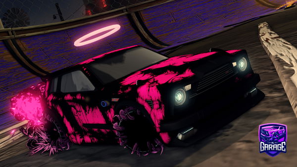 A Rocket League car design from squishynuggets