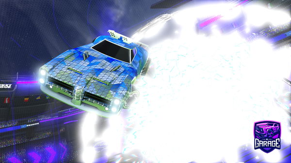 A Rocket League car design from LordVallenRen
