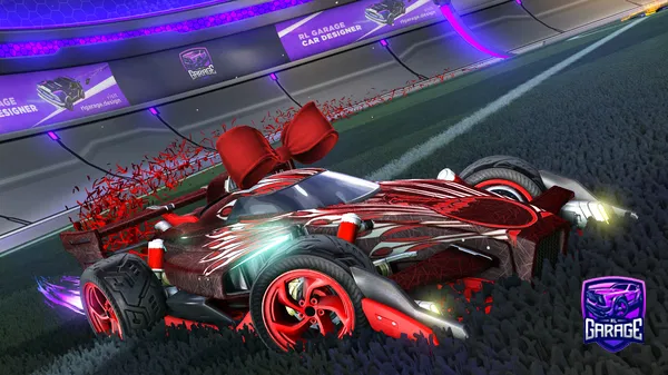 A Rocket League car design from Bzerojr