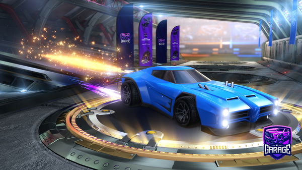 A Rocket League car design from Migalha19