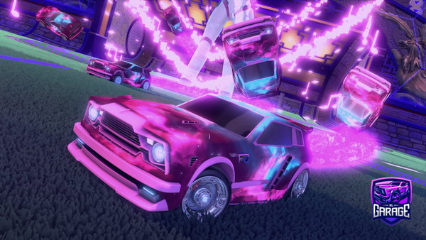 A Rocket League car design from Nxitro
