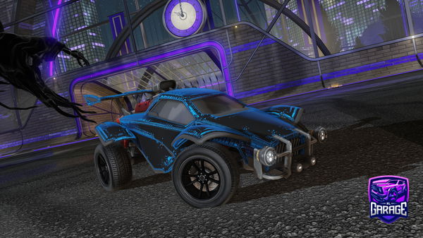 A Rocket League car design from hwmoodi