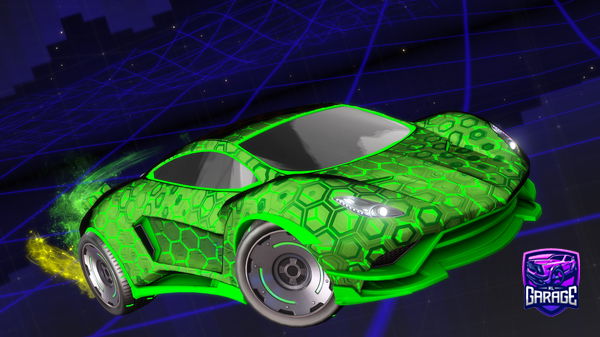 A Rocket League car design from Jayden0531