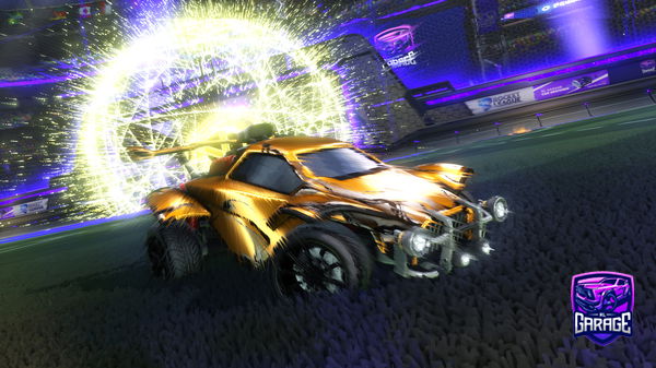 A Rocket League car design from ikoaN