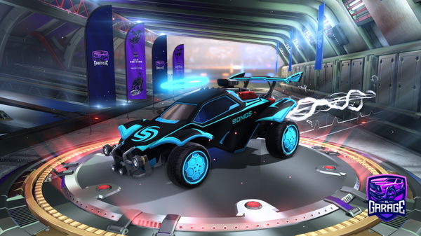 A Rocket League car design from OBDU_KriZm0