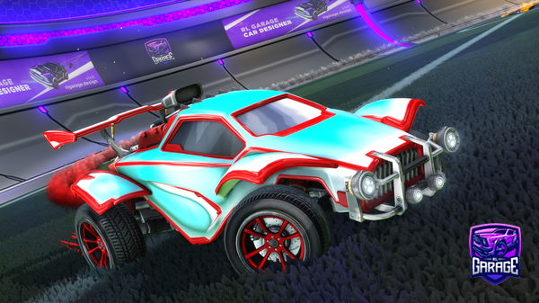 A Rocket League car design from SKYZYMusty