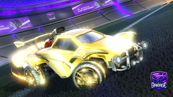 A Rocket League car design from Llama15