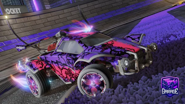 A Rocket League car design from -Goose-