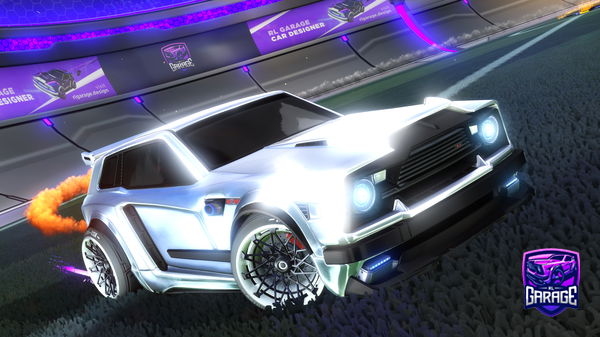 A Rocket League car design from AngryOldMan