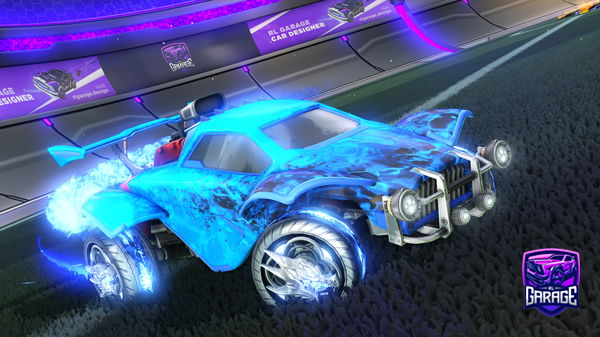 A Rocket League car design from LRH-Ninjaaahhh