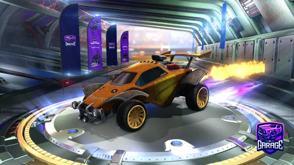 A Rocket League car design from fnktss