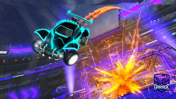 A Rocket League car design from xTR1zE