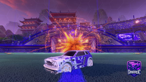 A Rocket League car design from decxyed