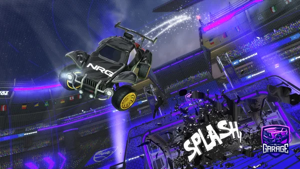 A Rocket League car design from Ismailo69420