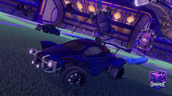 A Rocket League car design from Dwoui