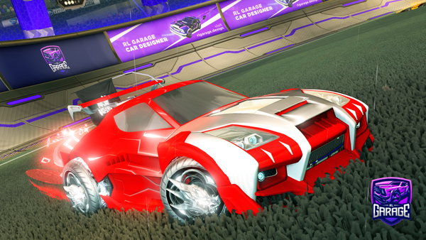 A Rocket League car design from kadesuii