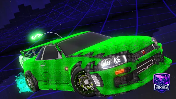 A Rocket League car design from Lexa_S78